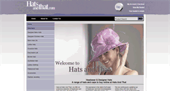 Desktop Screenshot of hatsandthat.com